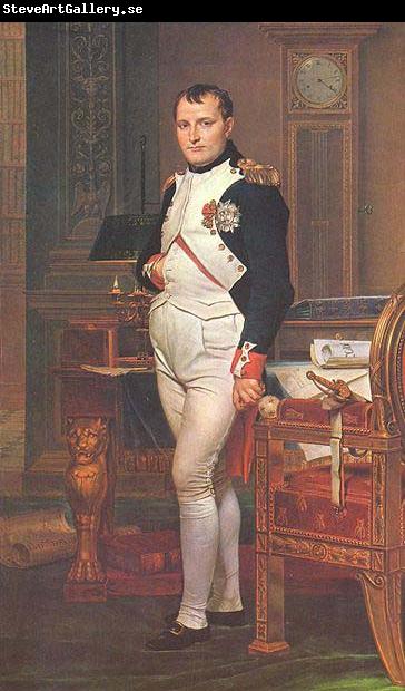 Jacques-Louis David Napoleon in His Study